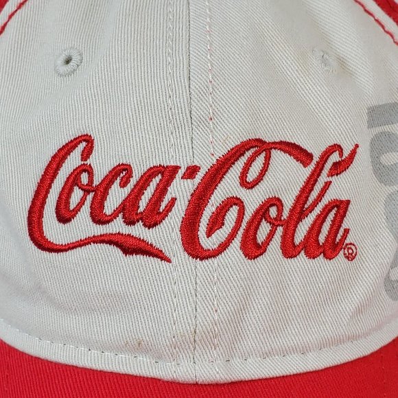 Coca Cola Trucker Hat Snapback Baseball Vintage 1886 red white - Picture 2 of 10